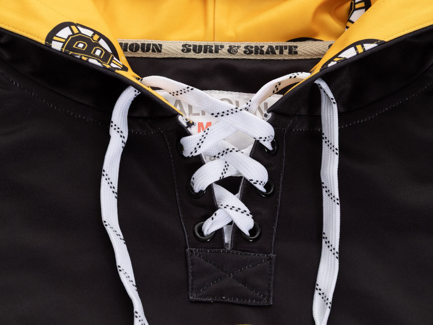 Boston Bruins Hockey Lace Hoodie - Shopthatapp.ca