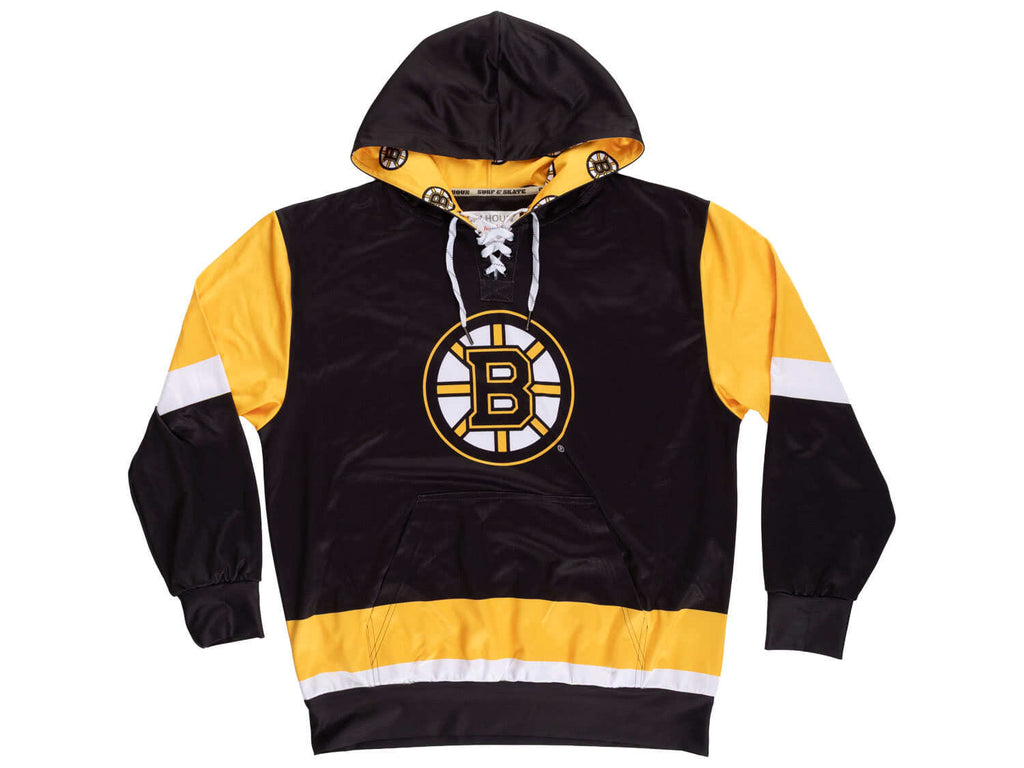 Boston Bruins Hockey Lace Hoodie - Shopthatapp.ca