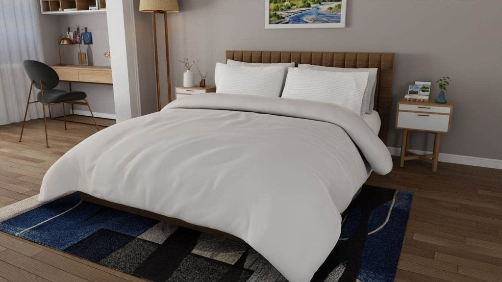 Essential Organic Percale Duvet Cover Set & Pillowcase Collection - Shopthatapp.ca
