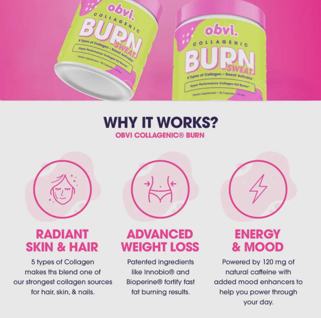 Obvi. Collagenic Sweat - Www.Shopthatapp.ca