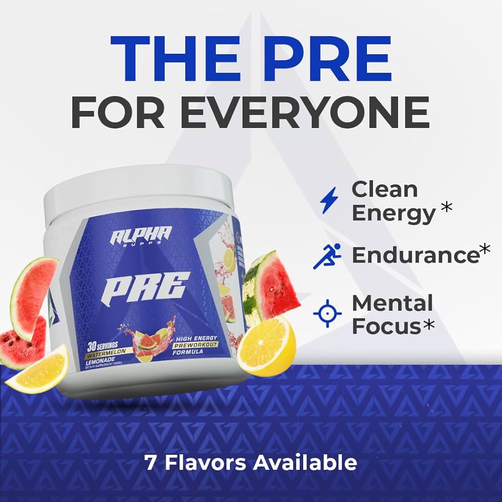 Alpha Supps Pre-Workout - Www.Shopthatapp.ca