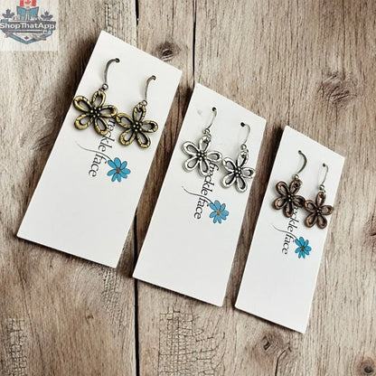 Flower Blossom Earrings - Shopthatapp.ca