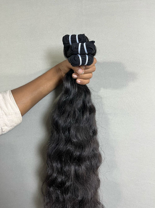 3 Bundle Deal - Indian Raw Curly Human Hair-Save 10%