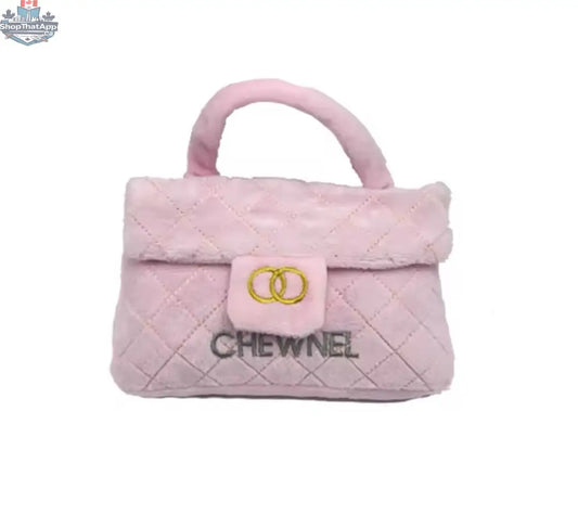 Chewy Purse Dog Toy - Luxury Plush Toy for Engaging Play - Shopthatapp.ca