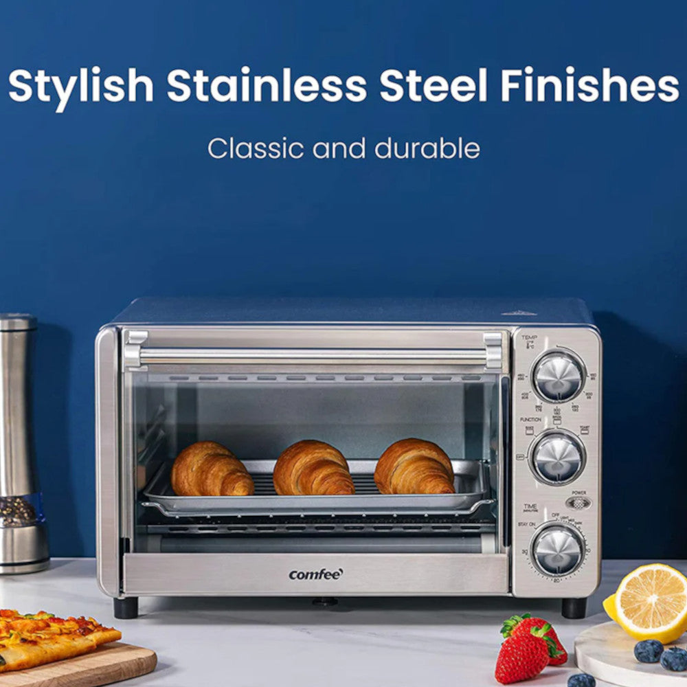 COMFEE Countertop Stainless Steel Toaster Oven - CFO-BG12 - Shopthatapp.ca
