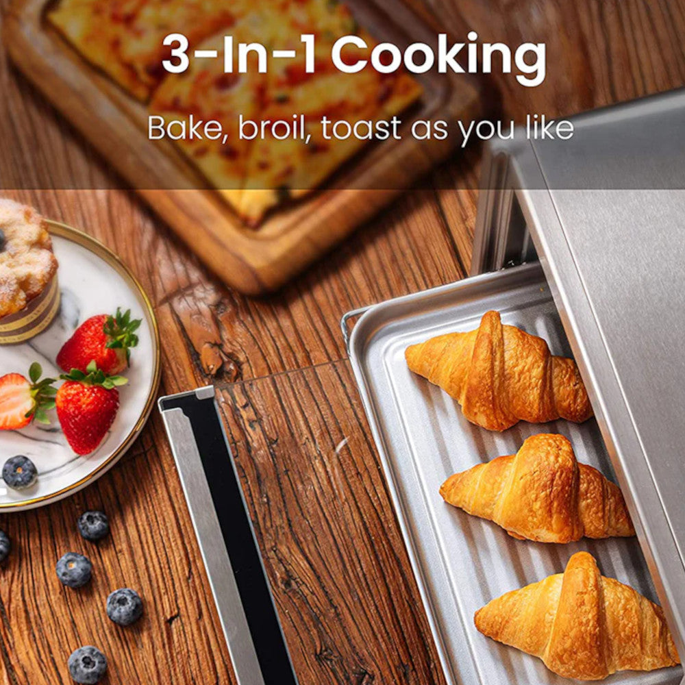 COMFEE Countertop Stainless Steel Toaster Oven - CFO-BG12 - Shopthatapp.ca