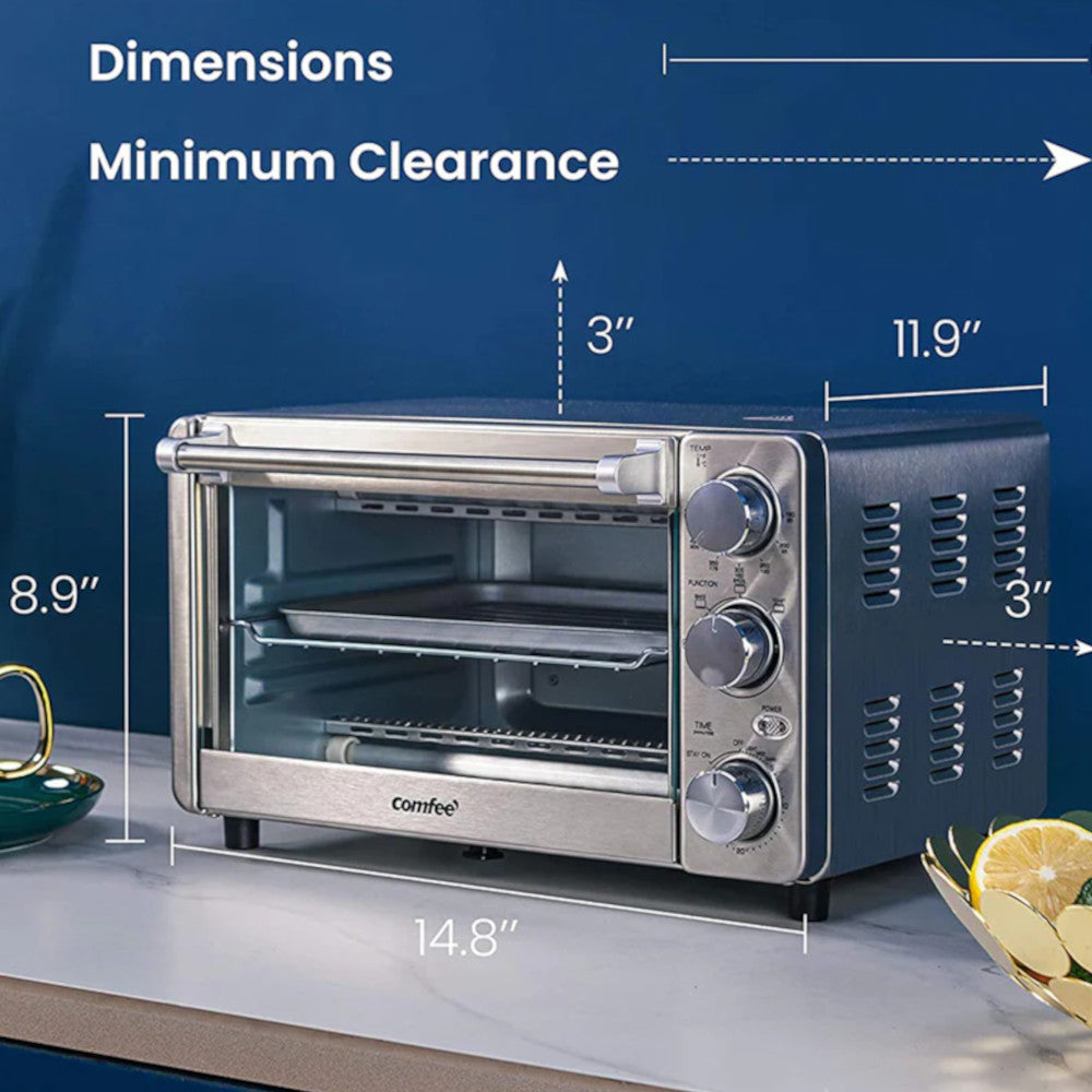 COMFEE Countertop Stainless Steel Toaster Oven - CFO-BG12 - Shopthatapp.ca
