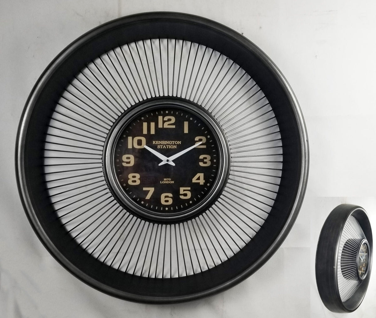 Wall clock - Jet Engine Wall Clock--www.Shopthatapp.ca-Peterson Housewares & Artwares