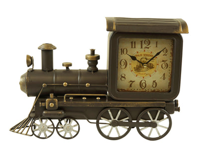 Table clock - Old Train Table Clock--www.Shopthatapp.ca-Peterson Housewares & Artwares