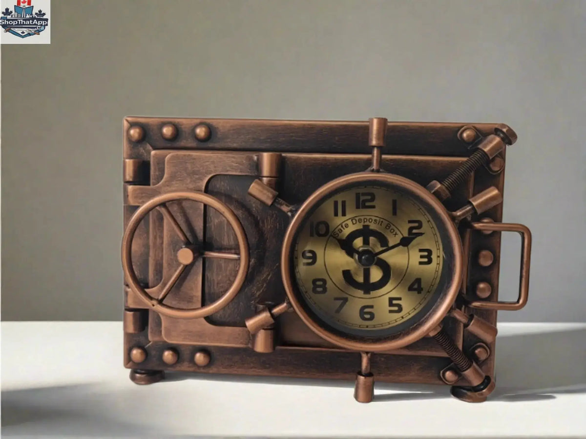 Nautical Table Clock Piggy Bank: Timekeeping Meets Whimsical Savings - Shopthatapp.ca