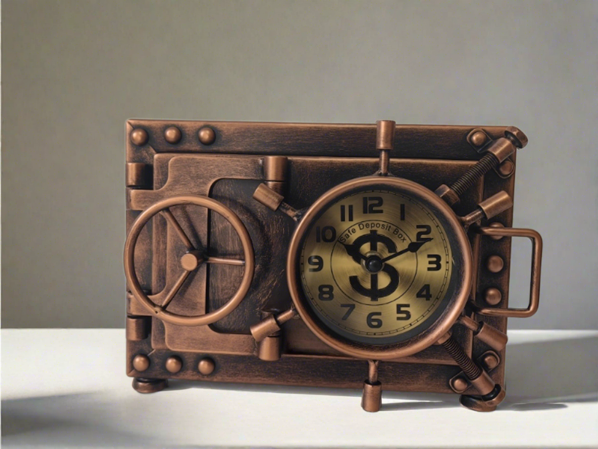 Nautical Table Clock Piggy Bank: Timekeeping Meets Whimsical Savings