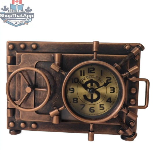 Nautical Table Clock Piggy Bank: Timekeeping Meets Whimsical Savings - Shopthatapp.ca