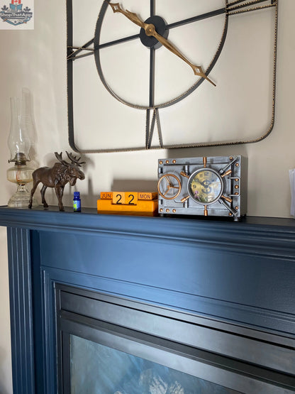 Nautical Table Clock Piggy Bank: Timekeeping Meets Whimsical Savings - Shopthatapp.ca