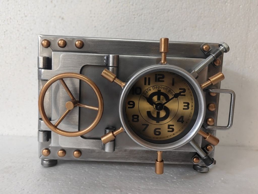 Nautical Table Clock Piggy Bank: Timekeeping Meets Whimsical Savings
