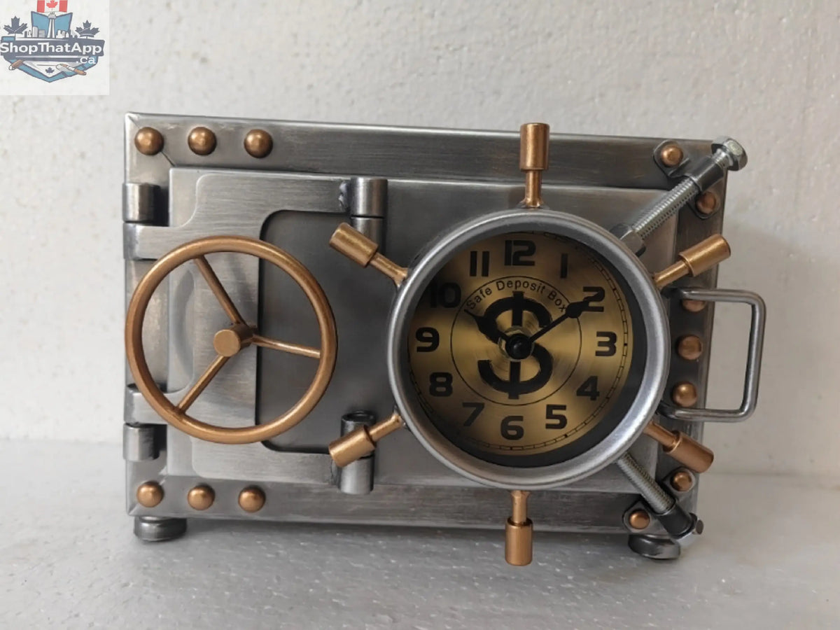 Nautical Table Clock Piggy Bank: Timekeeping Meets Whimsical Savings - Shopthatapp.ca