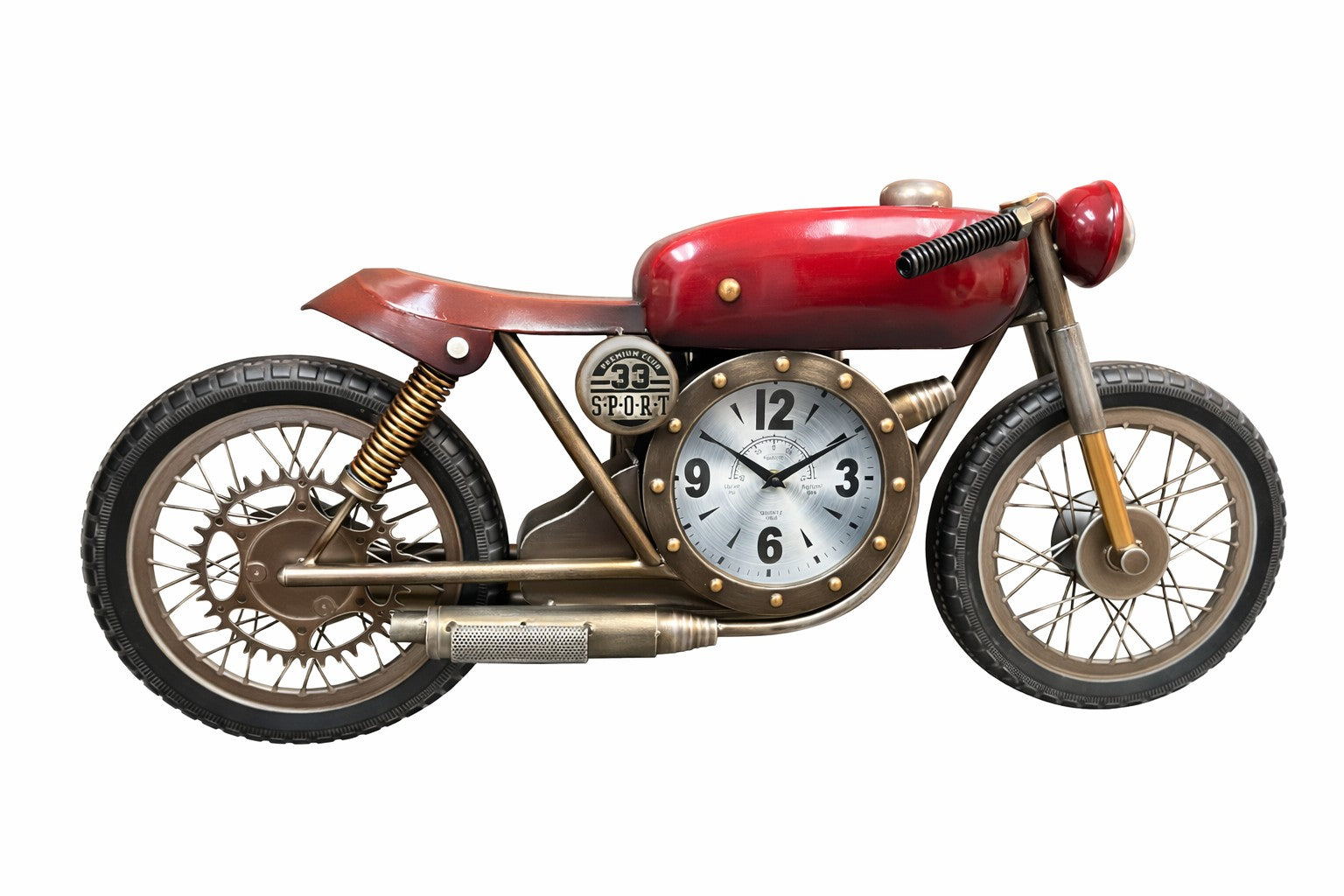 Vintage Motorcycle Wall Clock: A Timeless Addition for Biker Enthusiasts