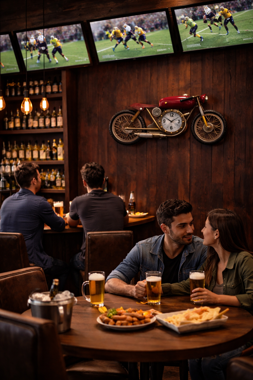 Vintage Motorcycle Wall Clock: A Timeless Addition for Biker Enthusiasts