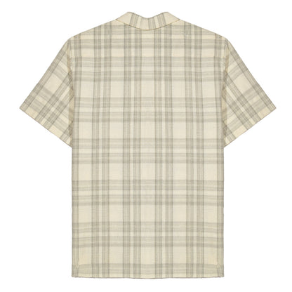 CORE COLLECTIVE NEUTRAL BUTTON DOWN SS WOVEN SHIRT--www.Shopthatapp.ca-Fashion Hub Club