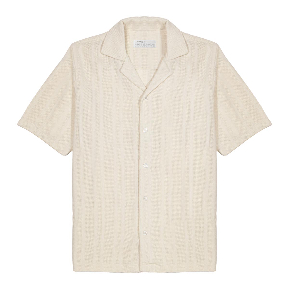 CORE COLLECTIVE VERTEX BUTTON DOWN SS WOVEN SHIRT--www.Shopthatapp.ca-Fashion Hub Club