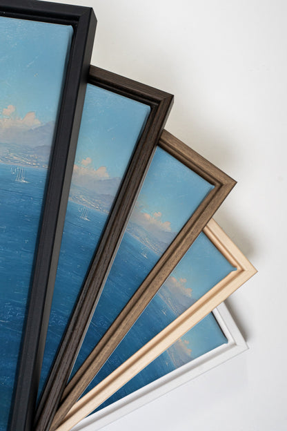 Capri Escape Artwork - Oeuvre sur Toile Étirée - Shopthatapp.ca