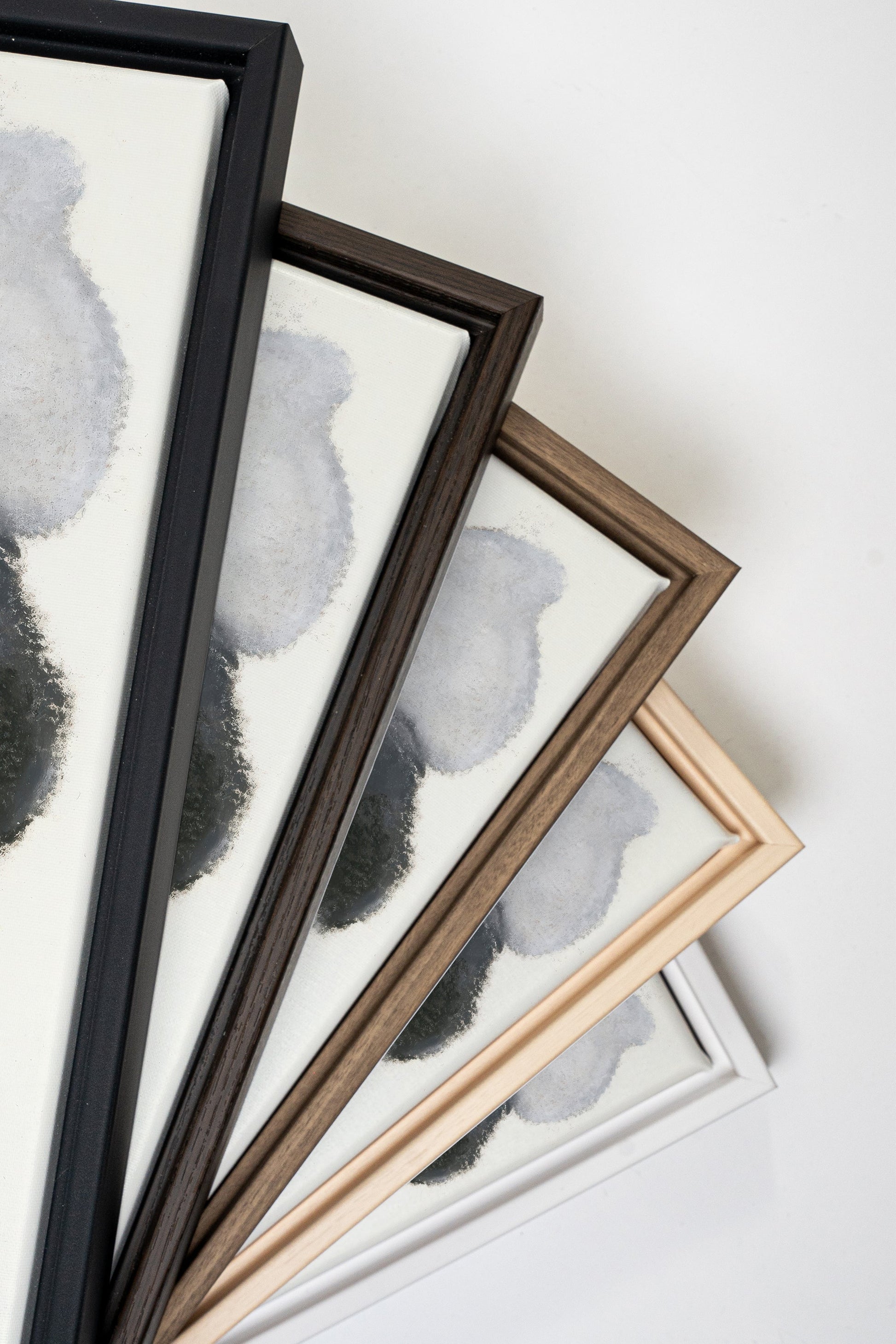 NUANCES FONDUES - Oeuvre sur toile étirée avec fondues sur toile - Shopthatapp.ca