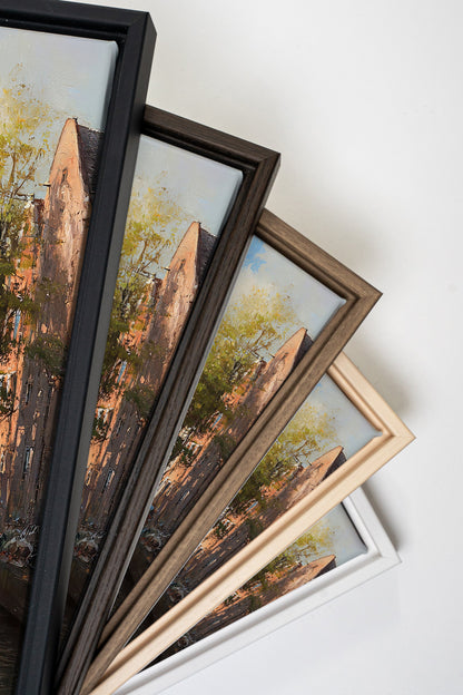 Tableau Canaux d'Amsterdam, Oeuvre Sur Toile Étirée - Shopthatapp.ca