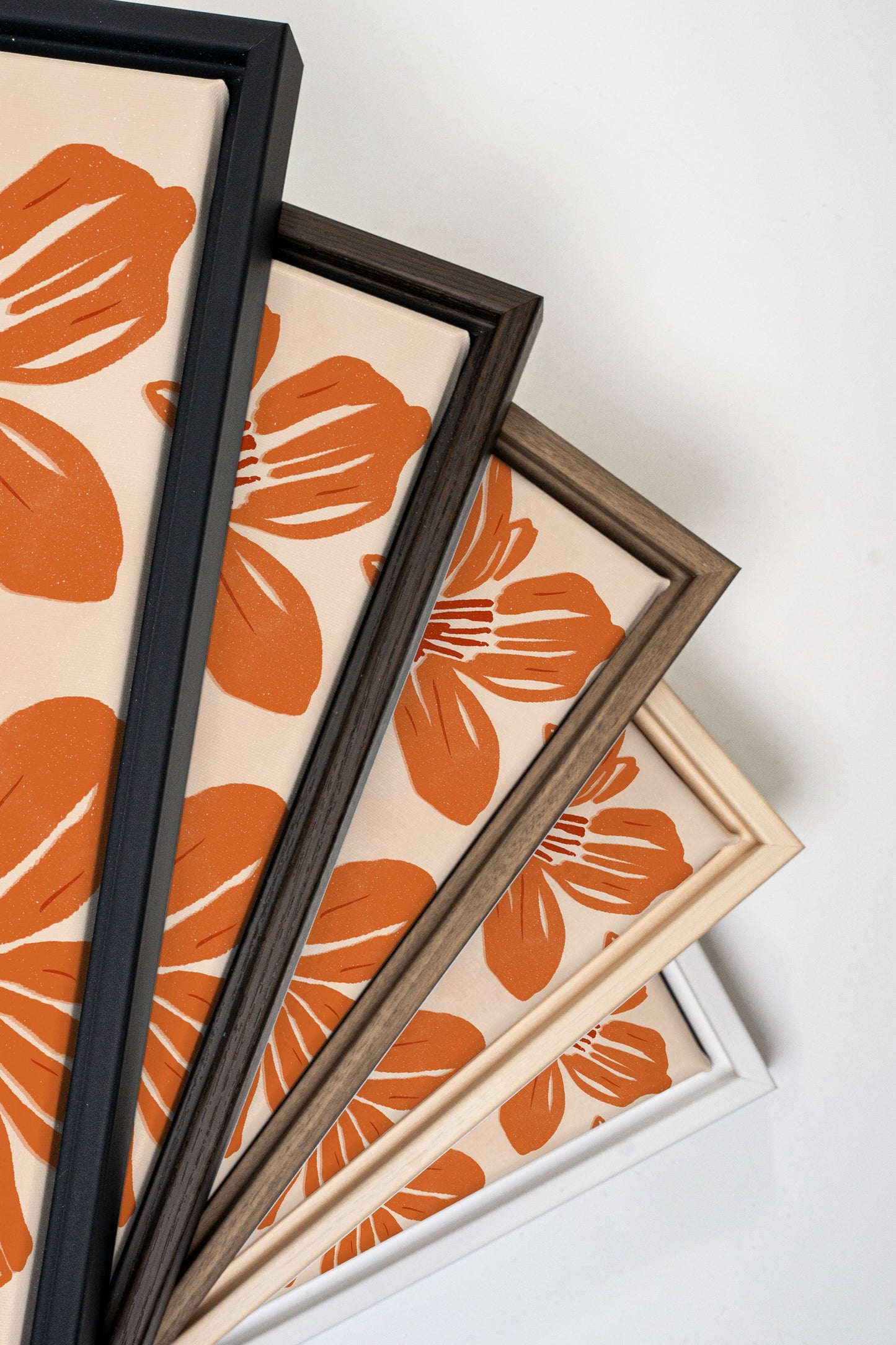 RAYON FLORAL - Oeuvre sur toile étirée pour une décoration intérieure contemporain - Shopthatapp.ca