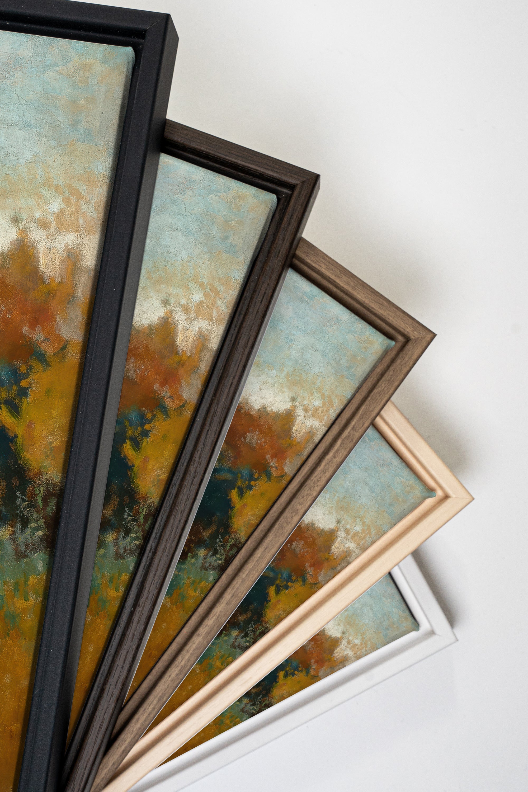 AMBER HILLS Artwork - Oeuvre sur toile étirée