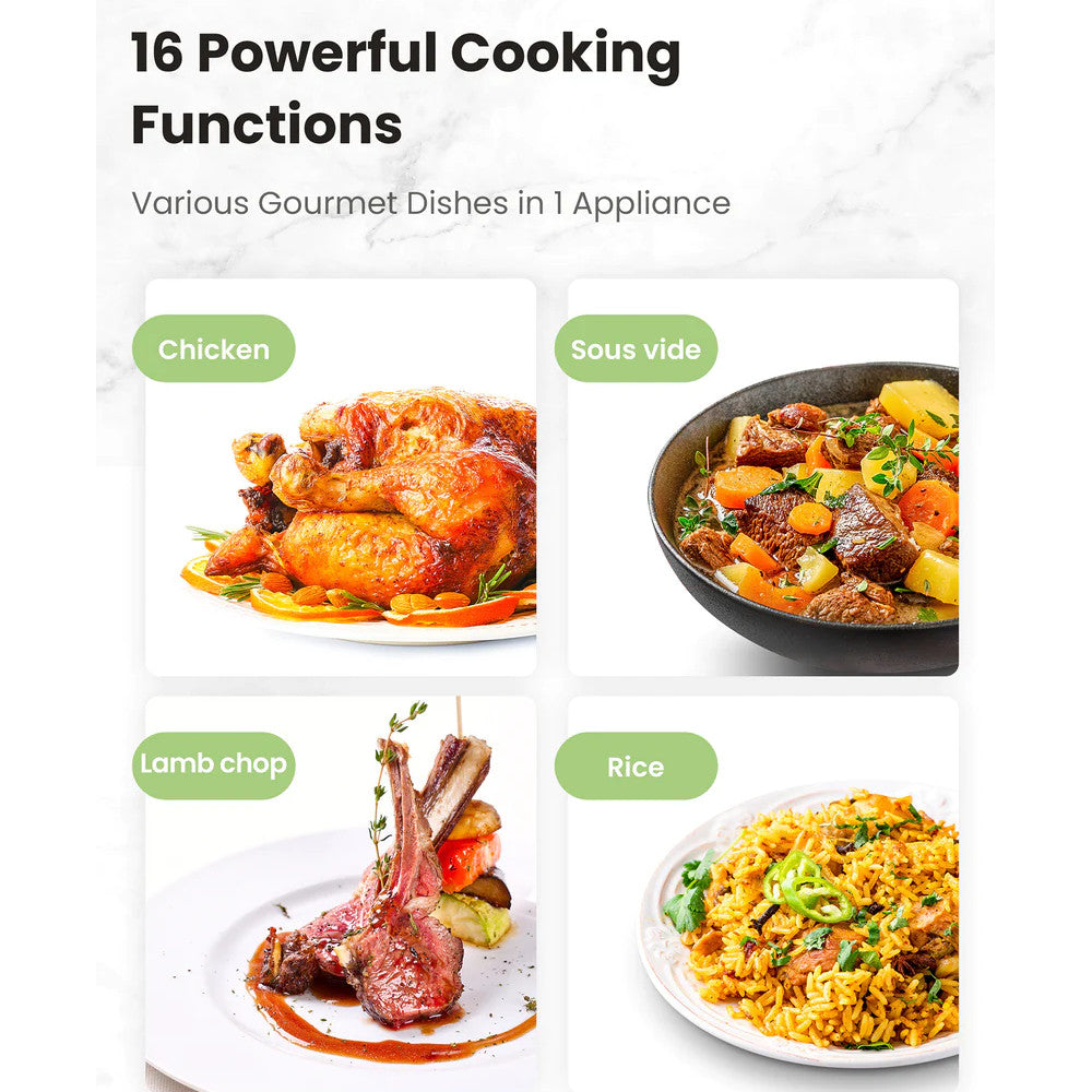 COMFEE CPC80D7ASB 8 Qt Electric Pressure Cooker - Blemished package with full warranty - Shopthatapp.ca
