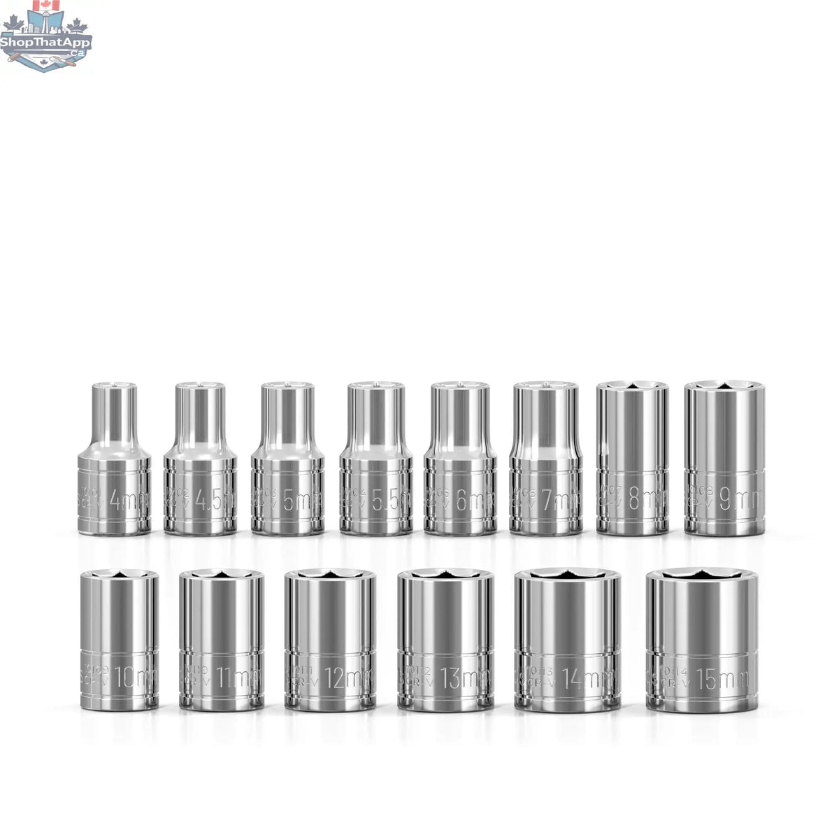 Chrome Socket Sets - Shopthatapp.ca