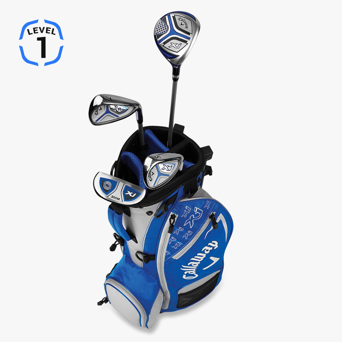 Callaway XJ Junior Golf Set Level 1 - Easy-Launch 4-Club Kids Starter Kit - Shopthatapp.ca