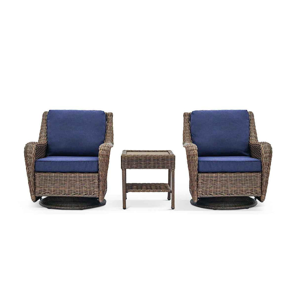Cambridge Swivel Chair Bistro Set