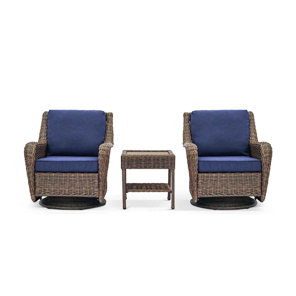 Cambridge Swivel Chair Bistro Set