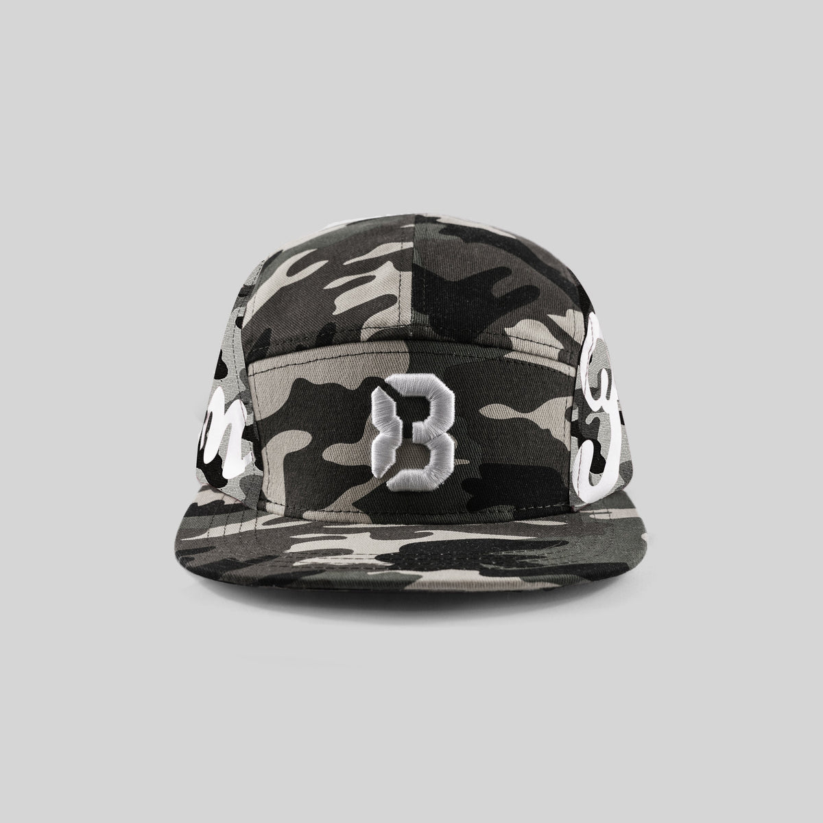 Freedom 83 Monochrome Stealth 5-Panel Cotton Cap-Headwear-www.Shopthatapp.ca-Freedom 83