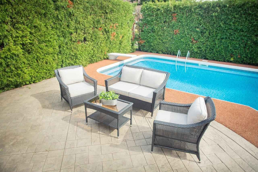 Camus 4-Piece Outdoor Patio Furniture Set