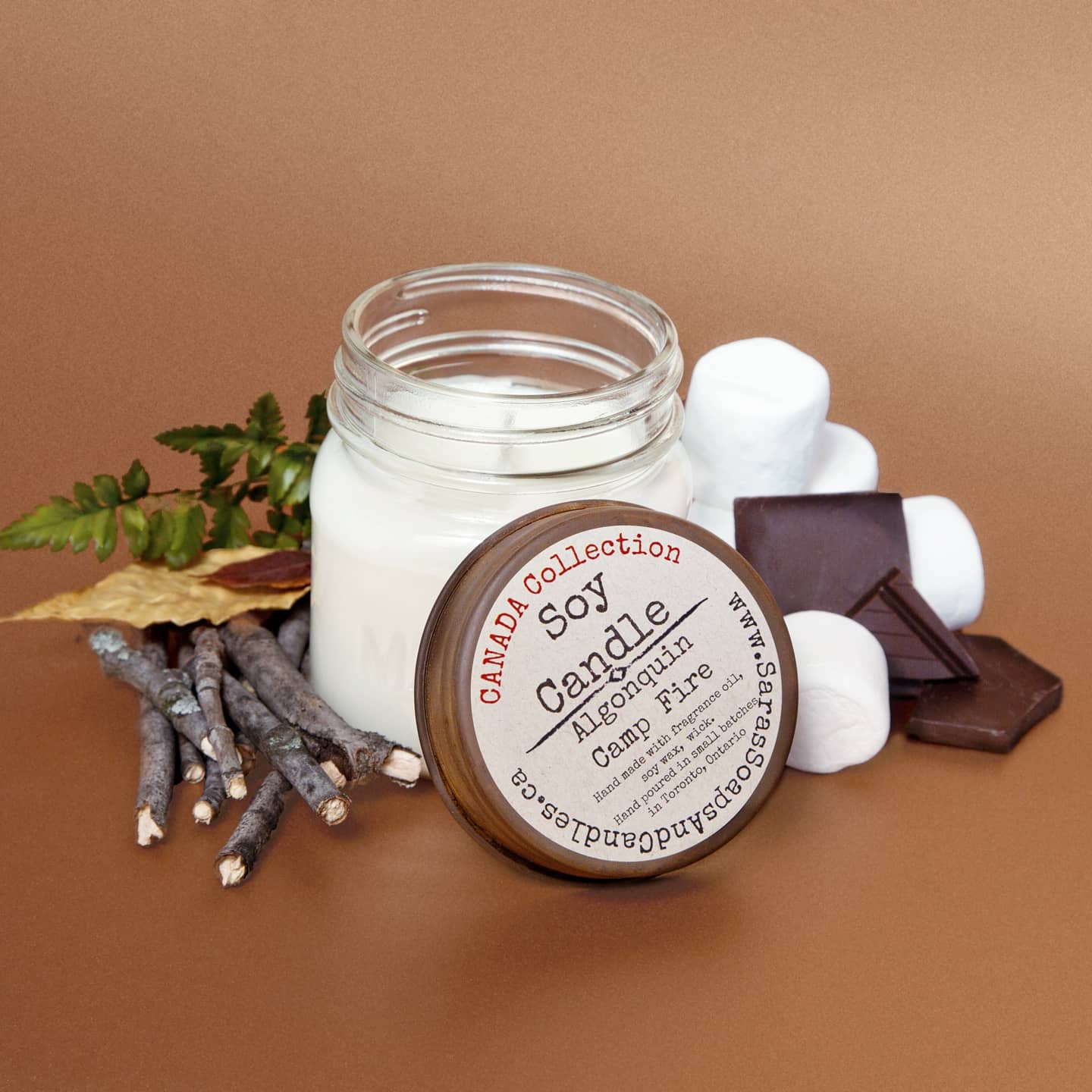 Algonquin Campfire Soy Candle - 8oz - Shopthatapp.ca