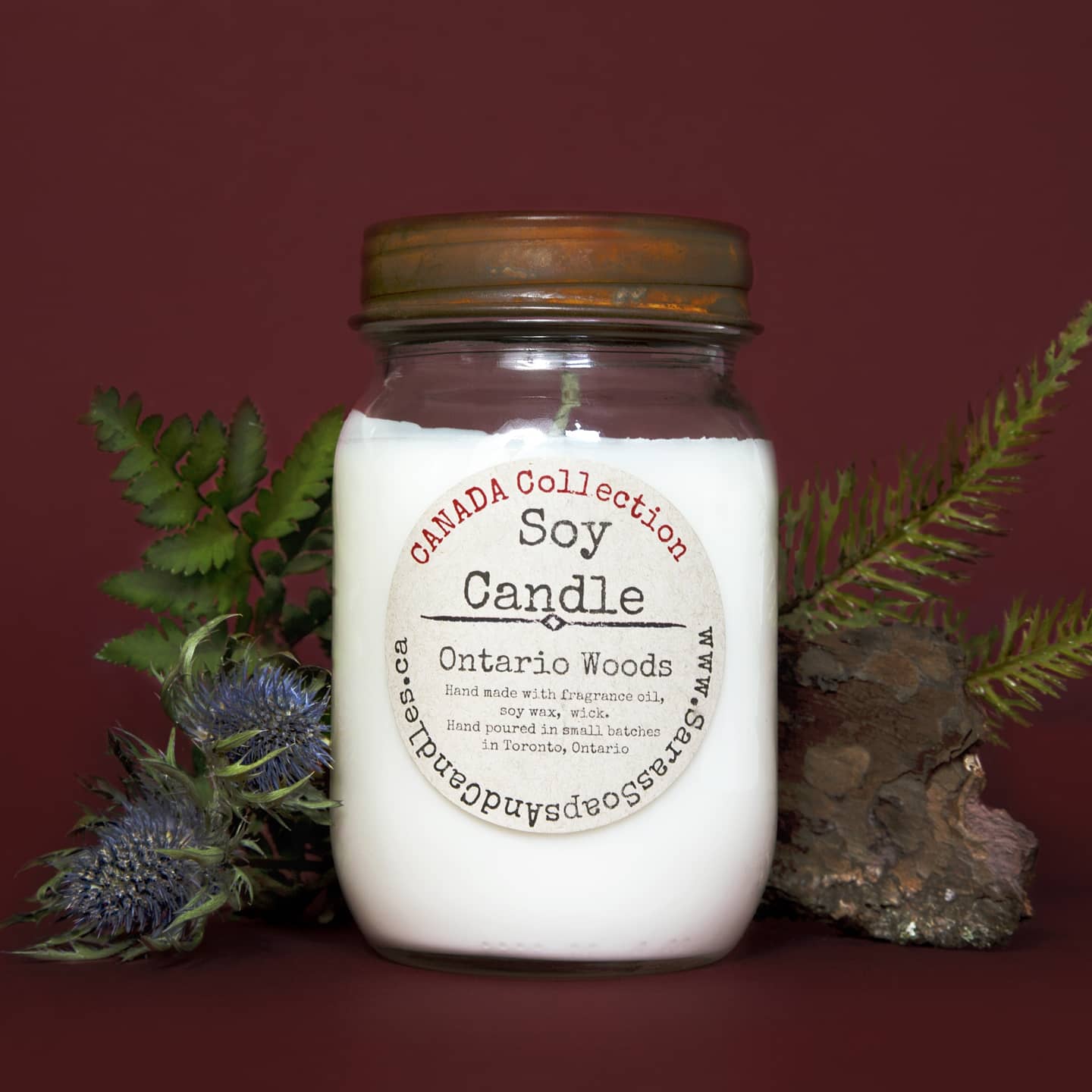 Ontario Woods Soy Candle - 14oz - Shopthatapp.ca