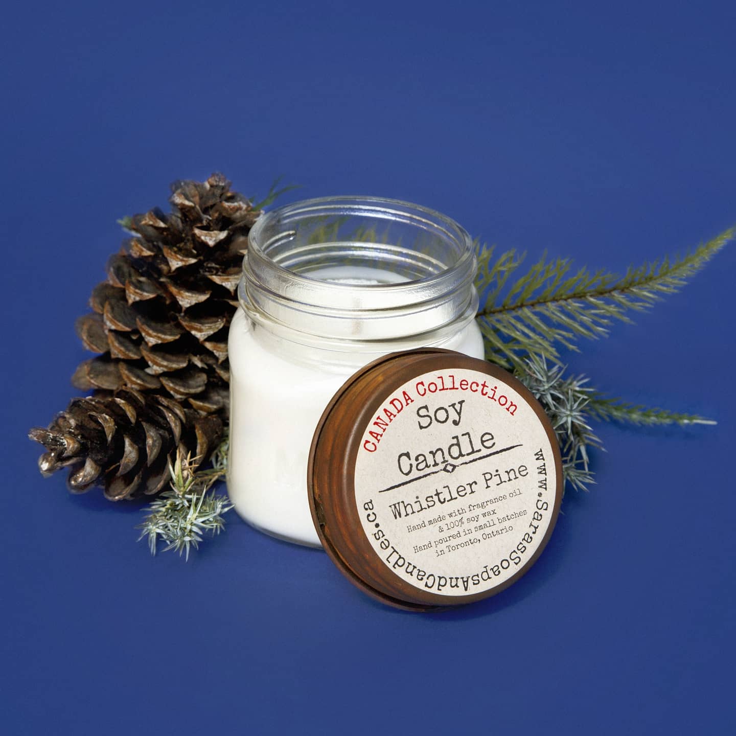 Whistler Pine Soy Candle - 8 oz - Shopthatapp.ca