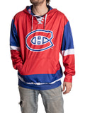 Montreal Canadiens Hockey Lace Hoodie - Shopthatapp.ca