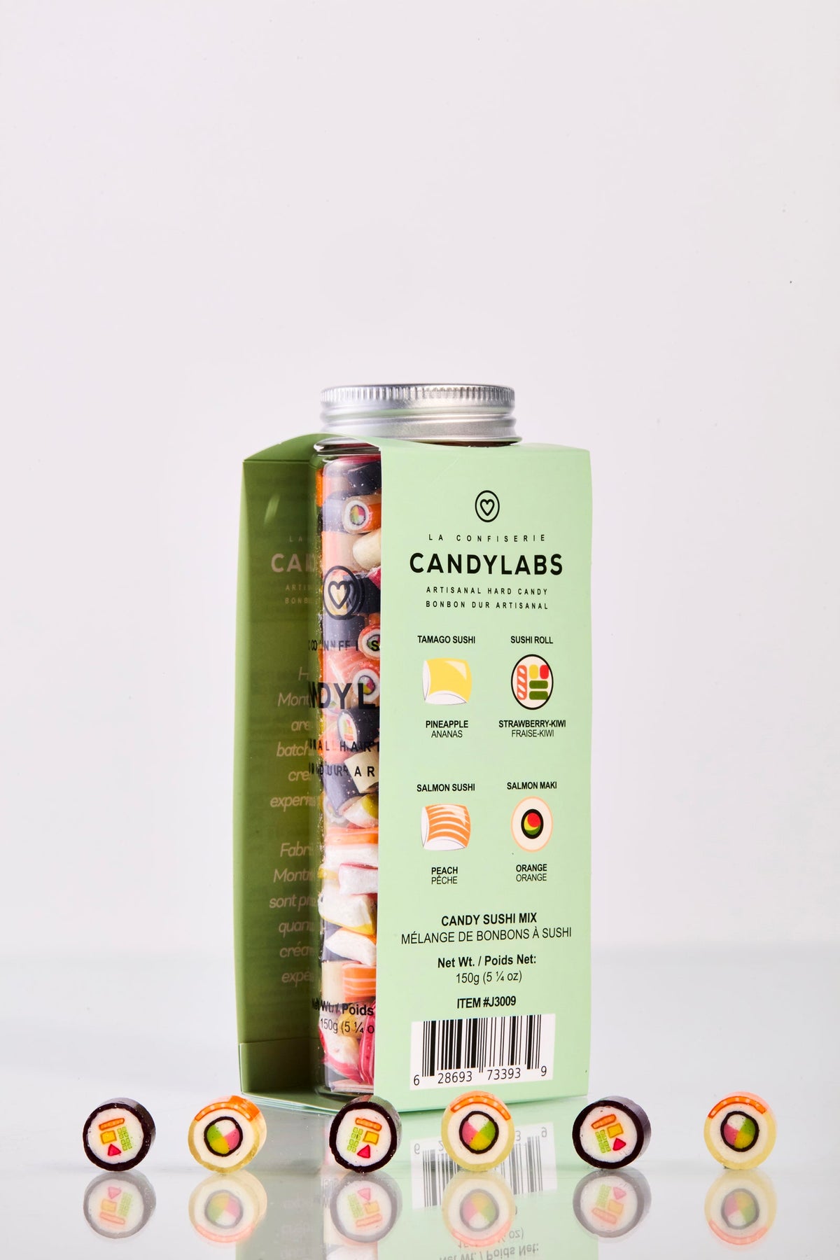Candylabs Sushi Mix Hard Candy – 150g Jar-Sushi Kit-www.Shopthatapp.ca-Candylabs