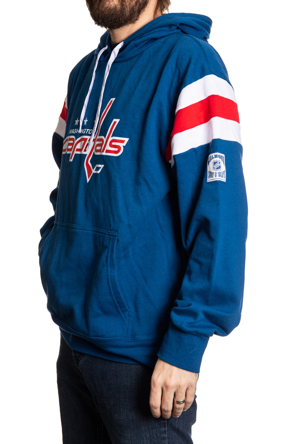 Washington Capitals Varsity Retro Style Hoodie - Shopthatapp.ca