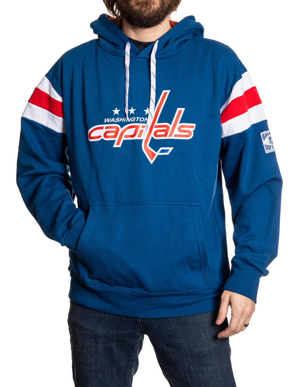 Washington Capitals Varsity Retro Style Hoodie - Shopthatapp.ca