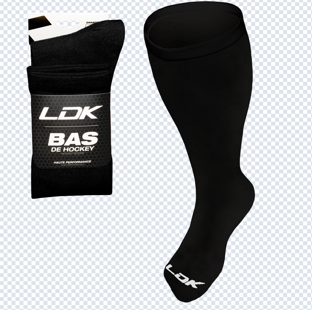 LDK Knee-High Socks / Bas – Polyester and Spandex-Bas-www.Shopthatapp.ca-LDK
