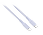 Câble tissé USB-C à USB-C de 1,5 m (4,9 pi) d'Insignia (NS-MCCC5GR22-C)