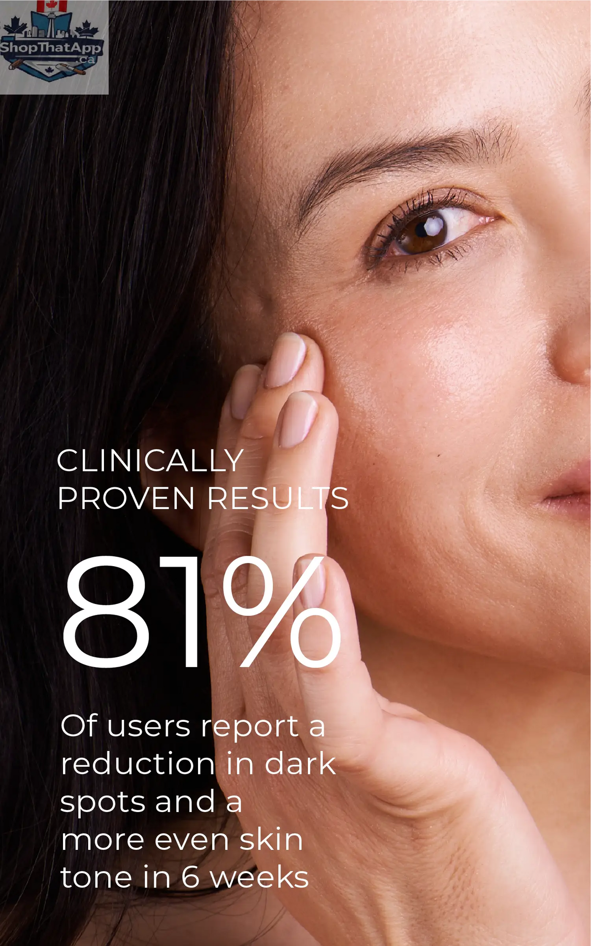 3-Step Solution For Dark Spots with Bag - Shopthatapp.ca