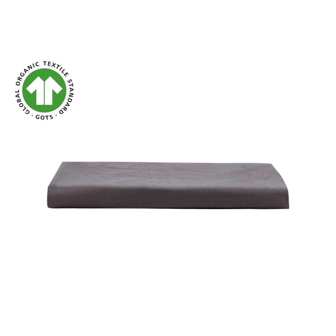 Essential Organic Percale Fitted Sheet for Ultimate Comfort and Sleep Quality - Shopthatapp.ca