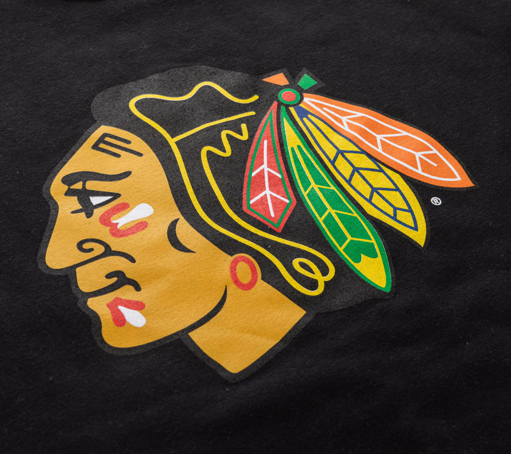 Chicago Blackhawks Varsity Retro Style Crewneck Sweater - Shopthatapp.ca