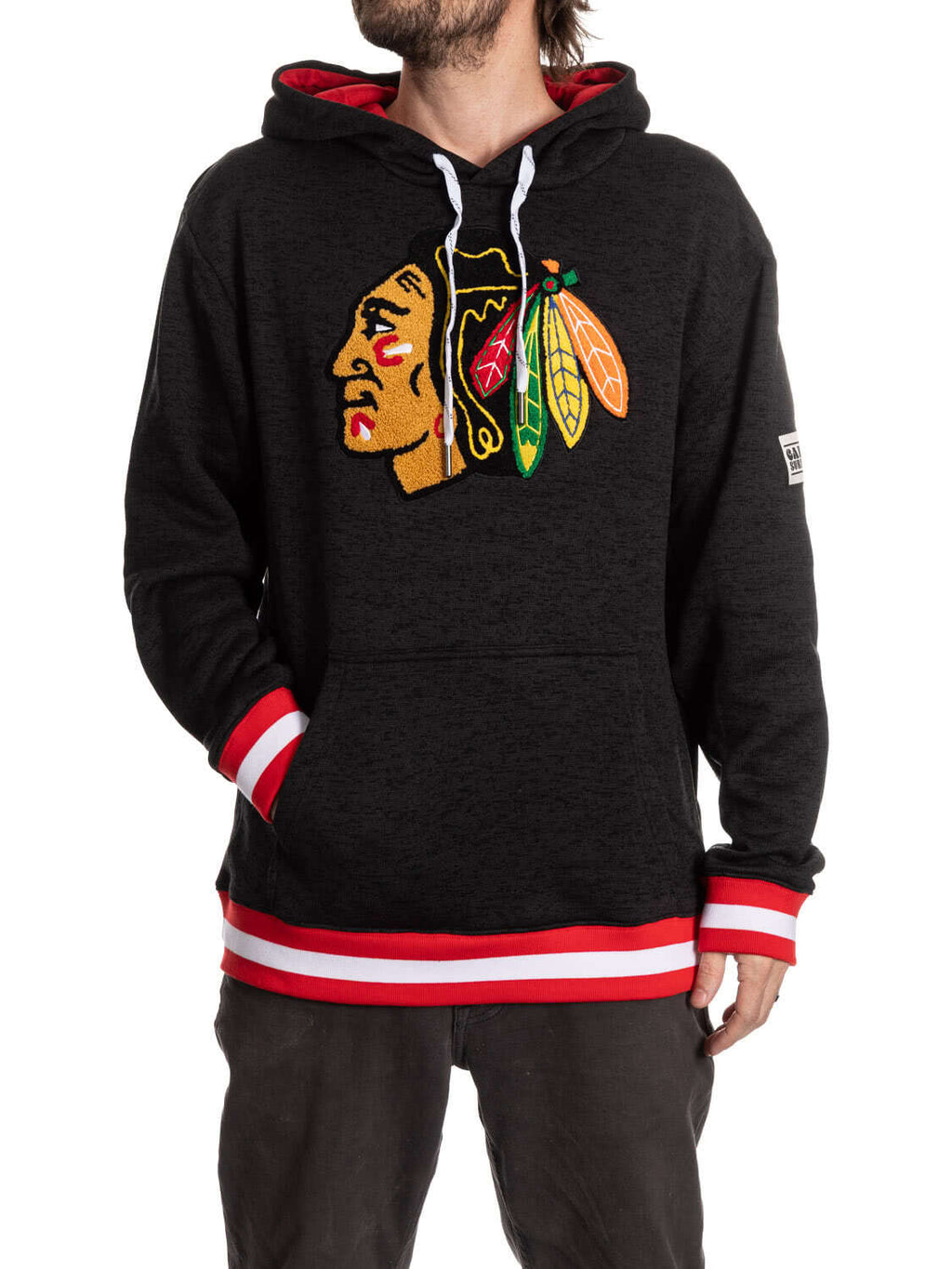 Chicago Blackhawks Muskoka Hoodie -Black Edition - Shopthatapp.ca