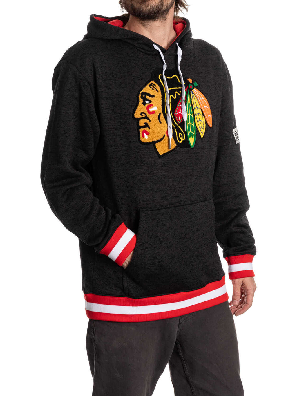 Chicago Blackhawks Muskoka Hoodie -Black Edition - Shopthatapp.ca