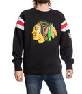 Chicago Blackhawks Varsity Retro Style Crewneck Sweater - Shopthatapp.ca